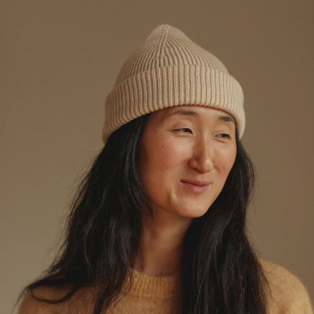 Merino BEANIE - Ligh blue