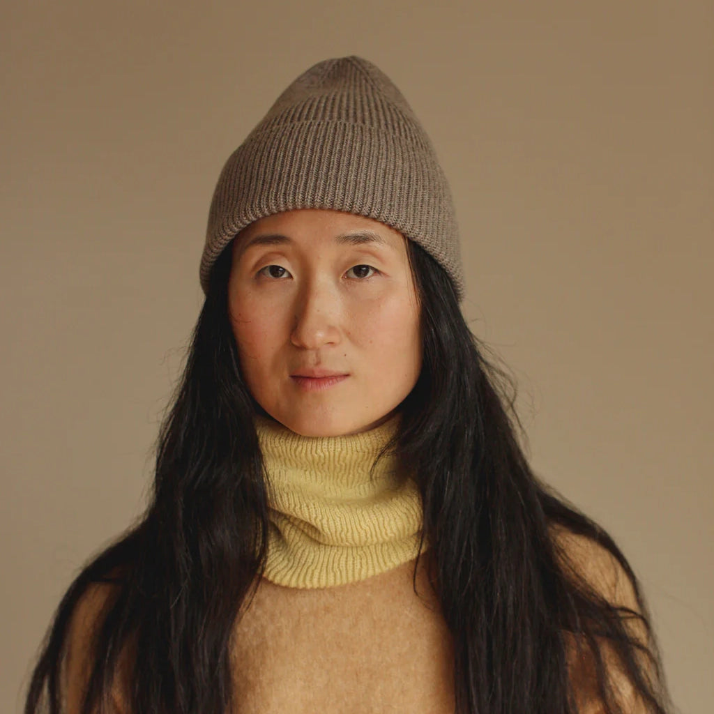 Merino BEANIE - Grass