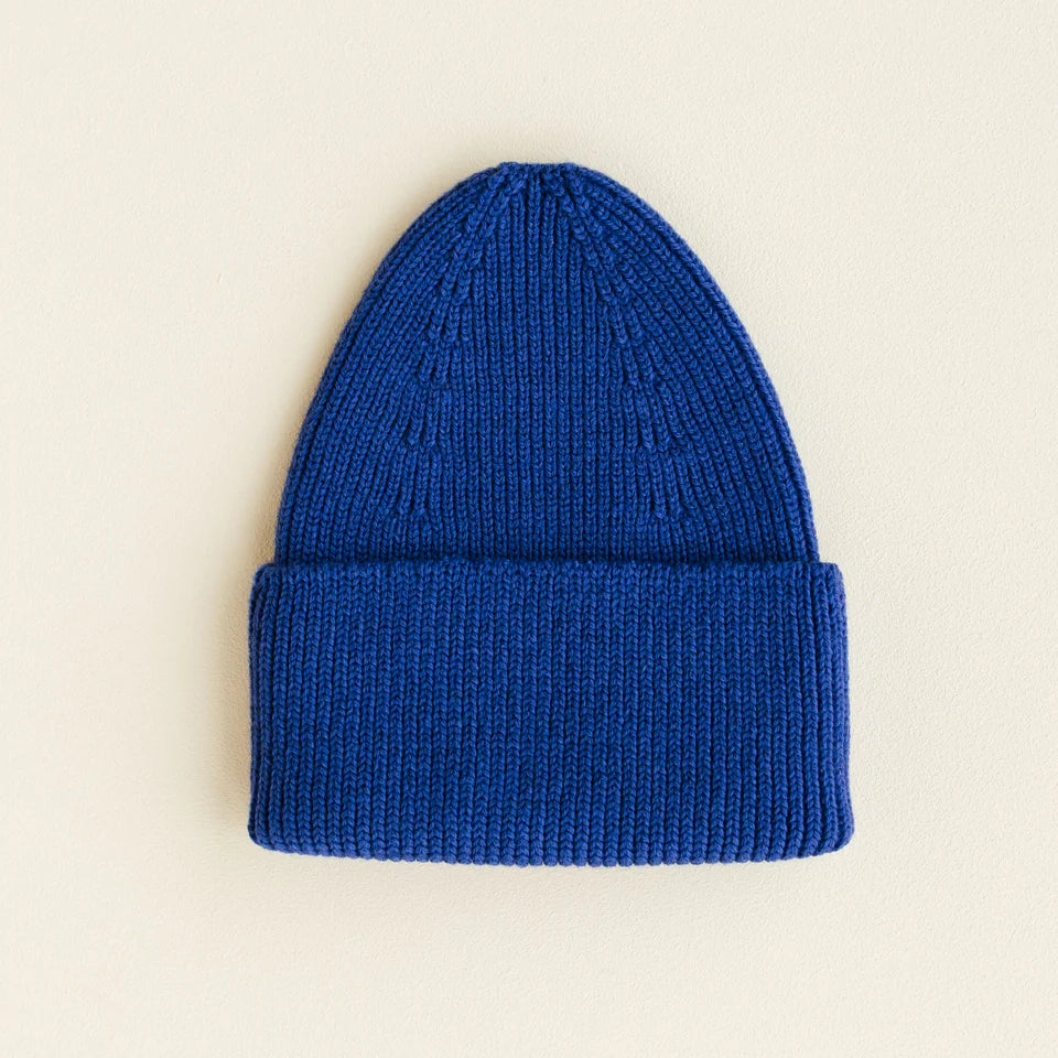 Kid Merino BEANIE - Cobalt Blue