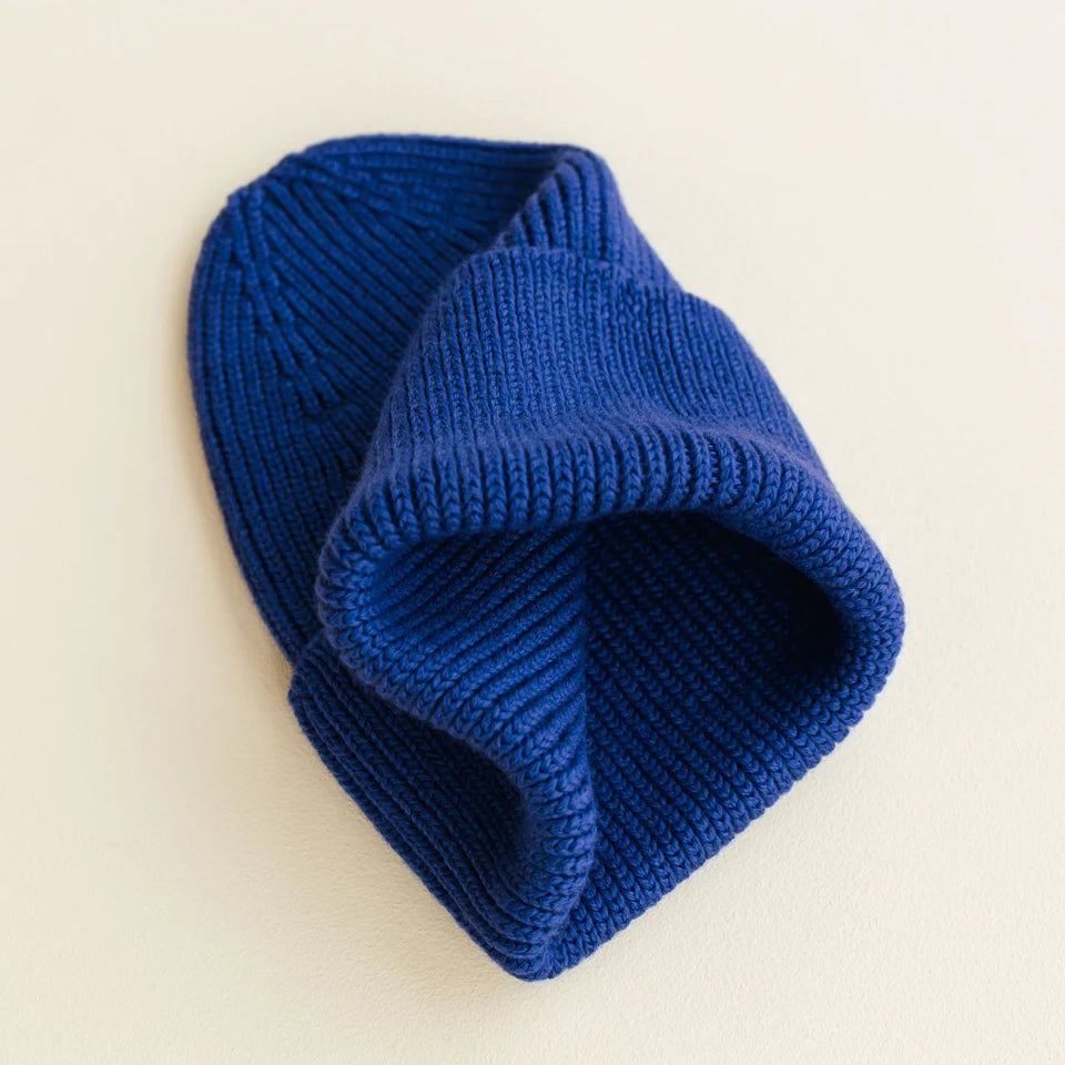 Kid Merino BEANIE - Cobalt Blue