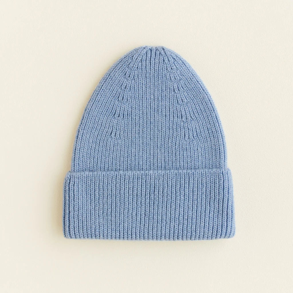 Kid Merino BEANIE - Light blue