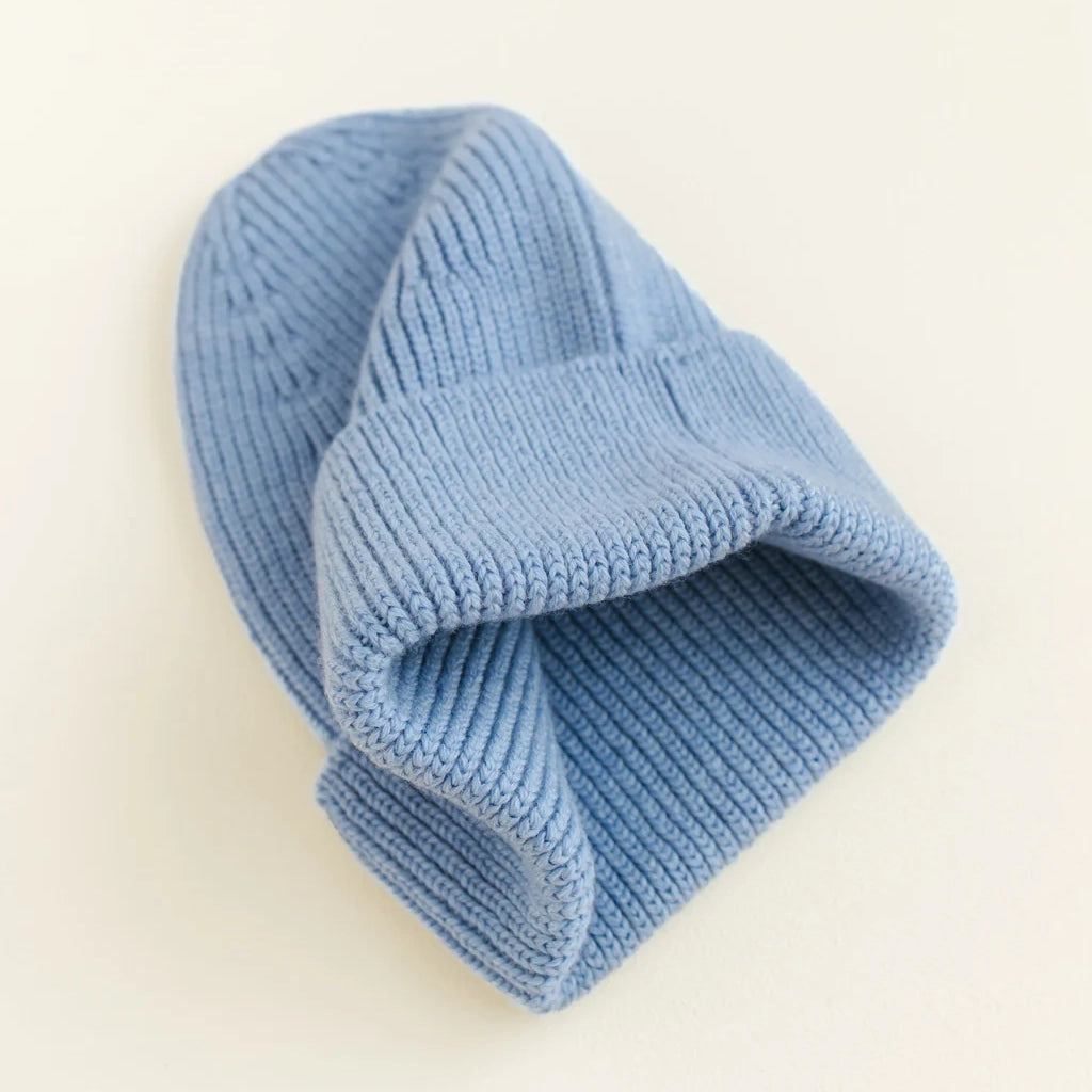 Kid Merino BEANIE - Light blue