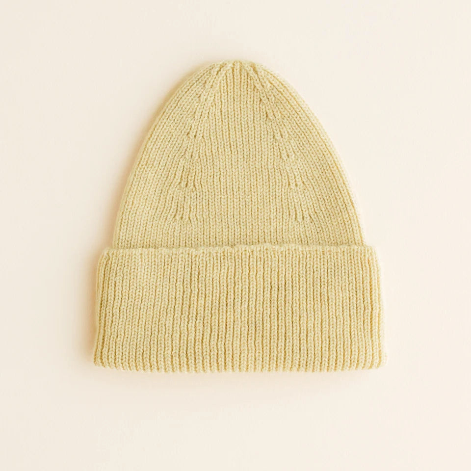 Kid Merino BEANIE - Light Yellow