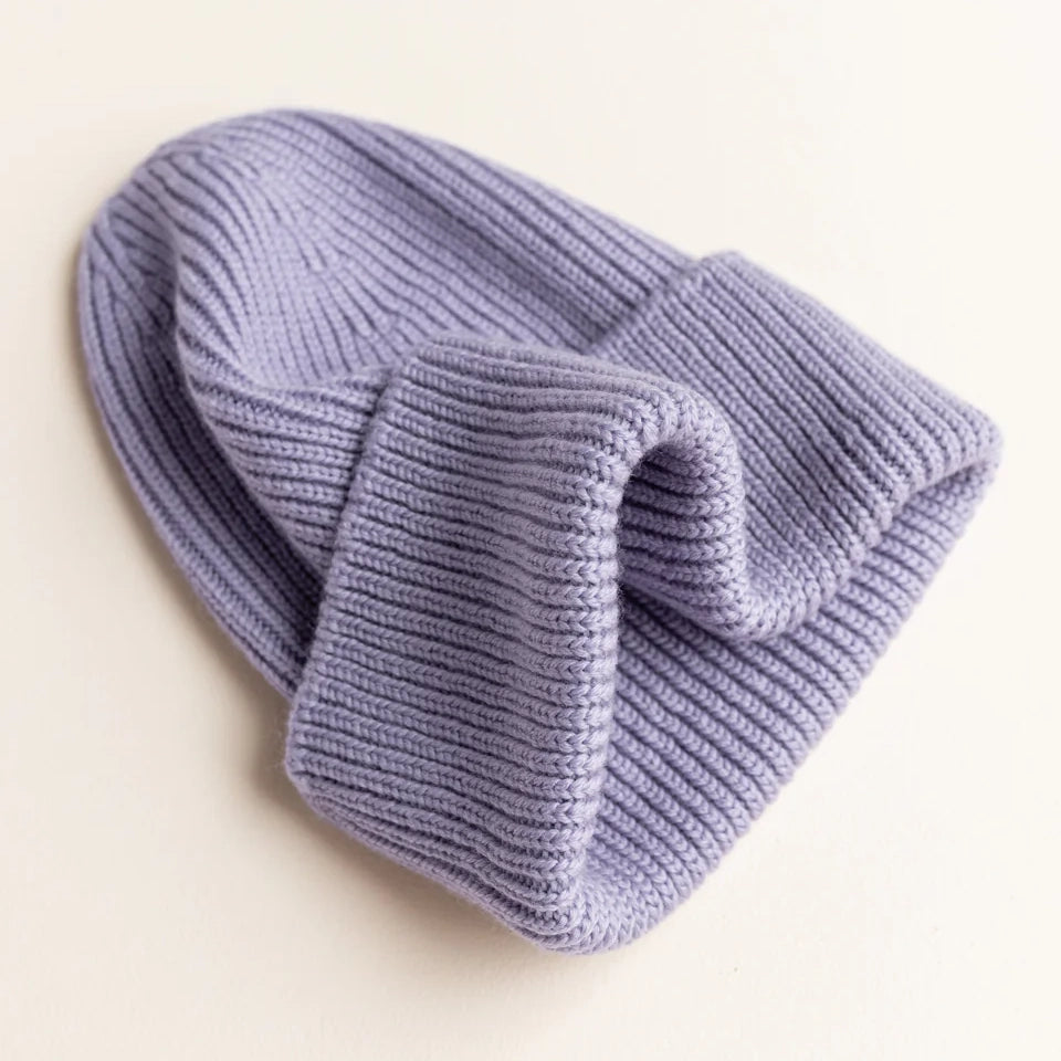 Kid Merino BEANIE - Lilac