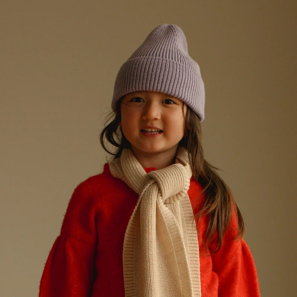 Kid Merino BEANIE - Lilac