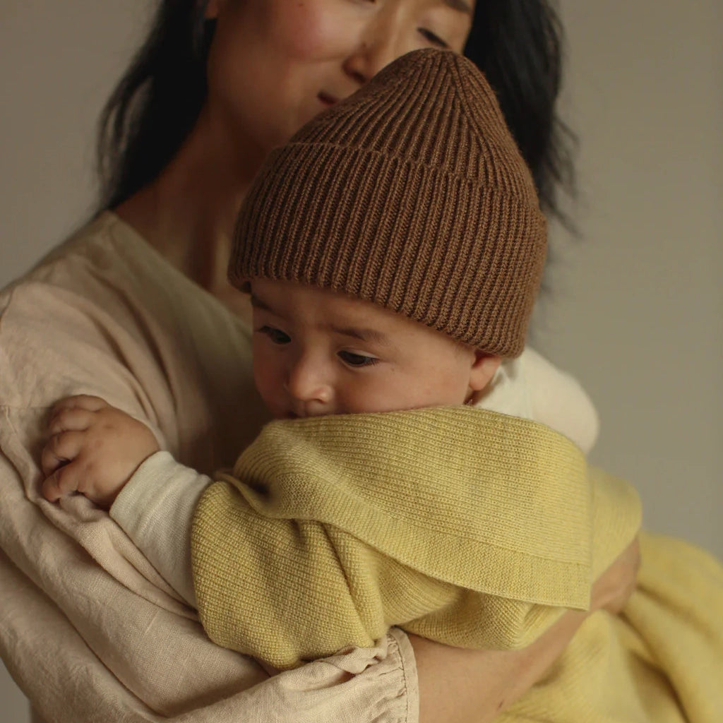 Kid Merino BEANIE - Mocha