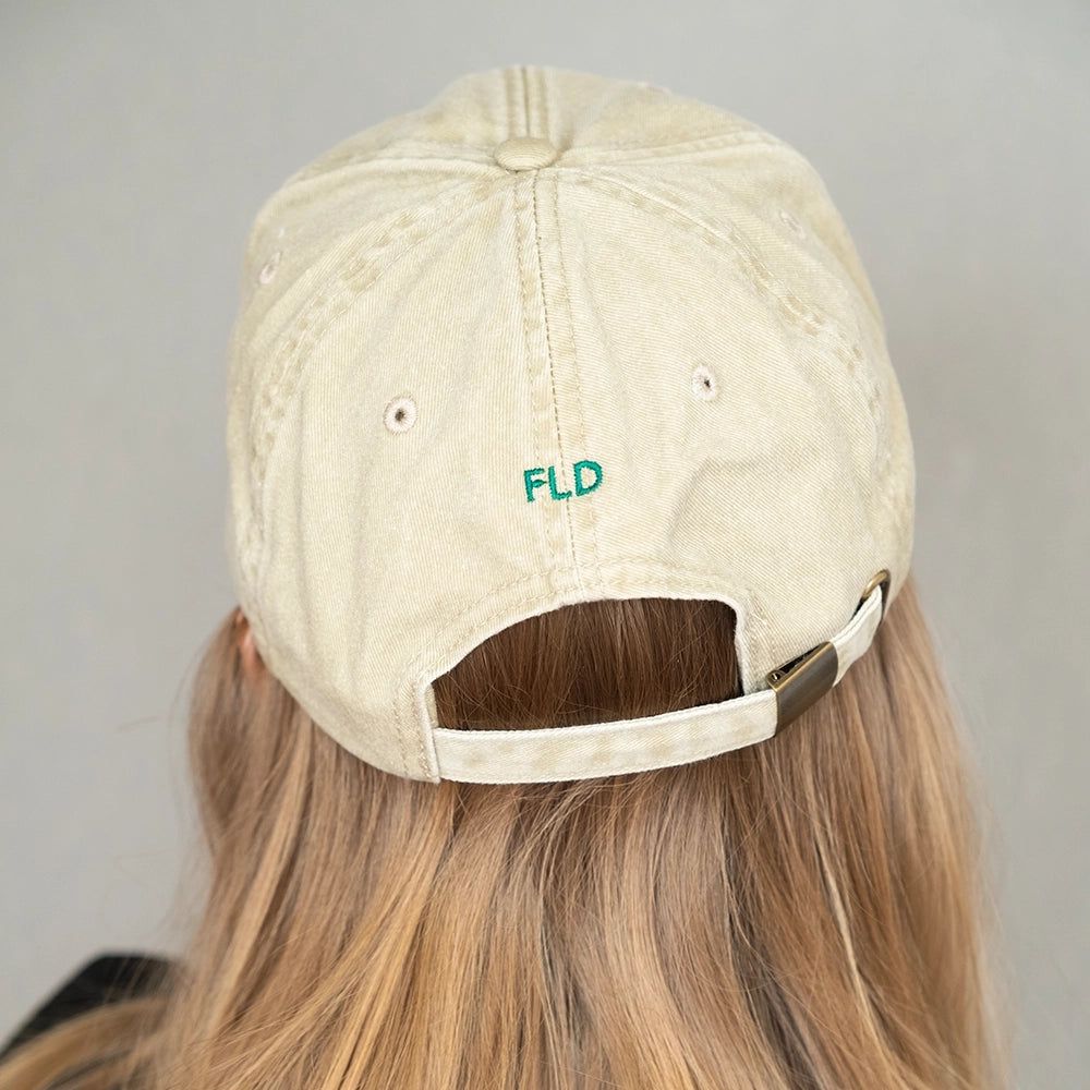 WASHED LEAVES CAP (Available in 3 colors)