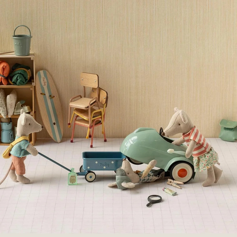 Car, Mouse - Light Mint