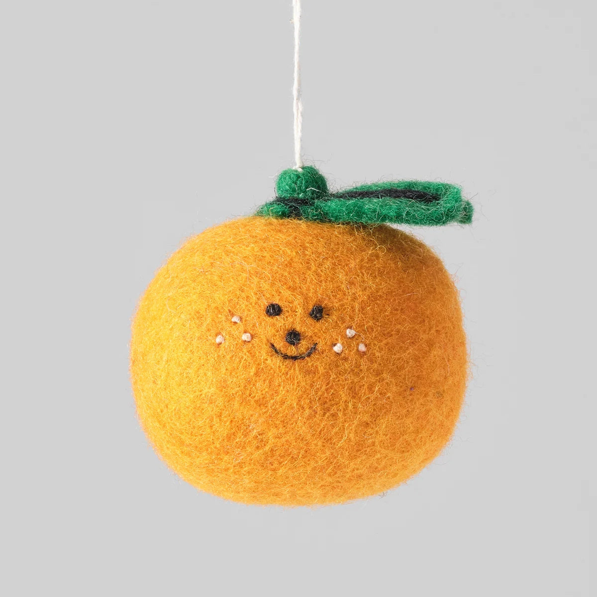 Clementine Hanging Felt Ornament