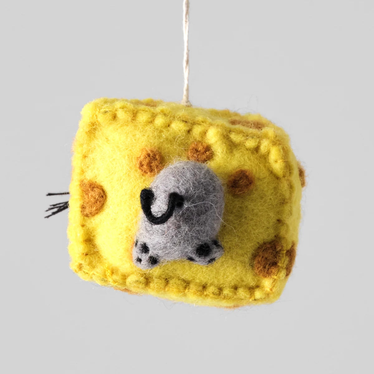 Mouse Hanging Felt Ornament
