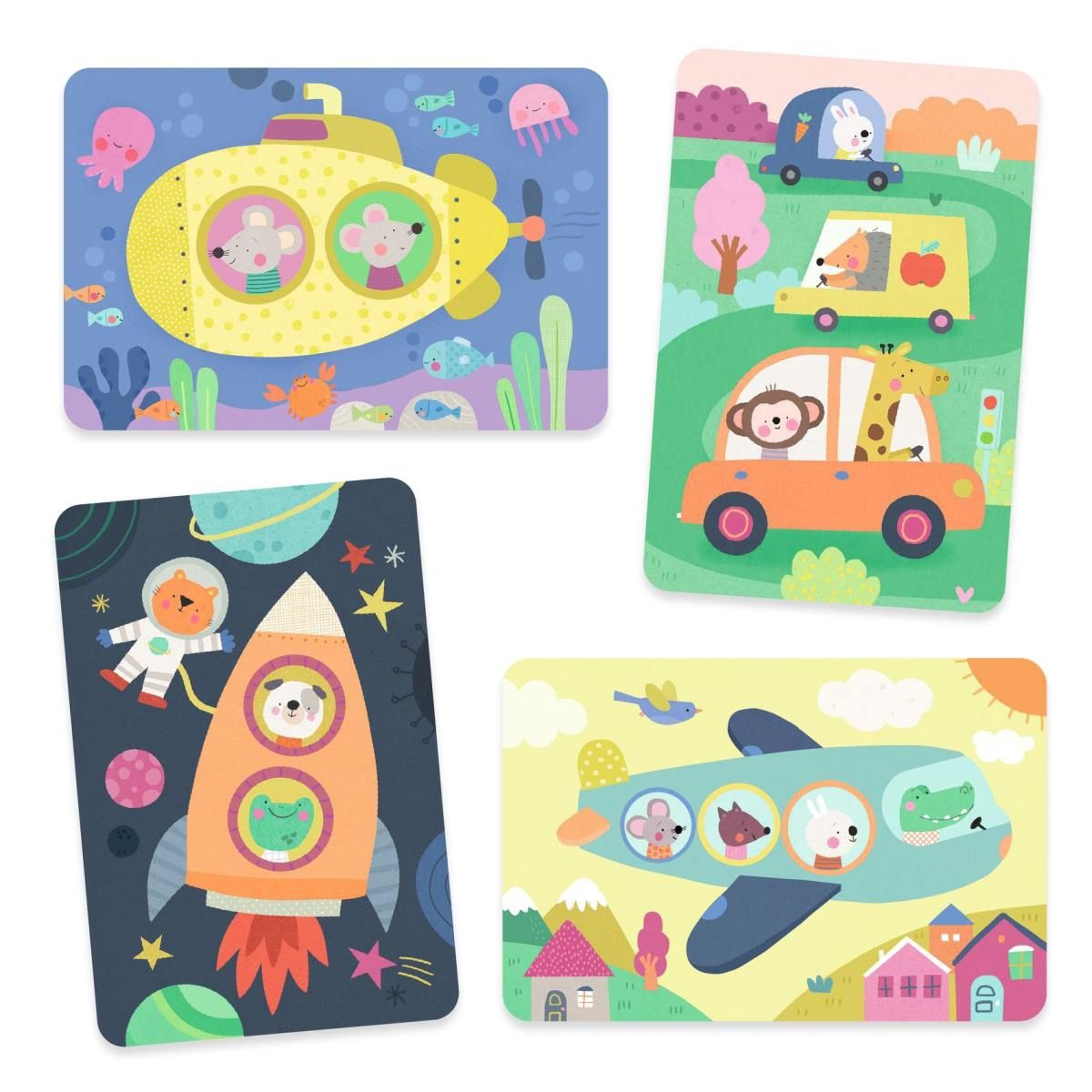 Mini Magic Colouring - On the road