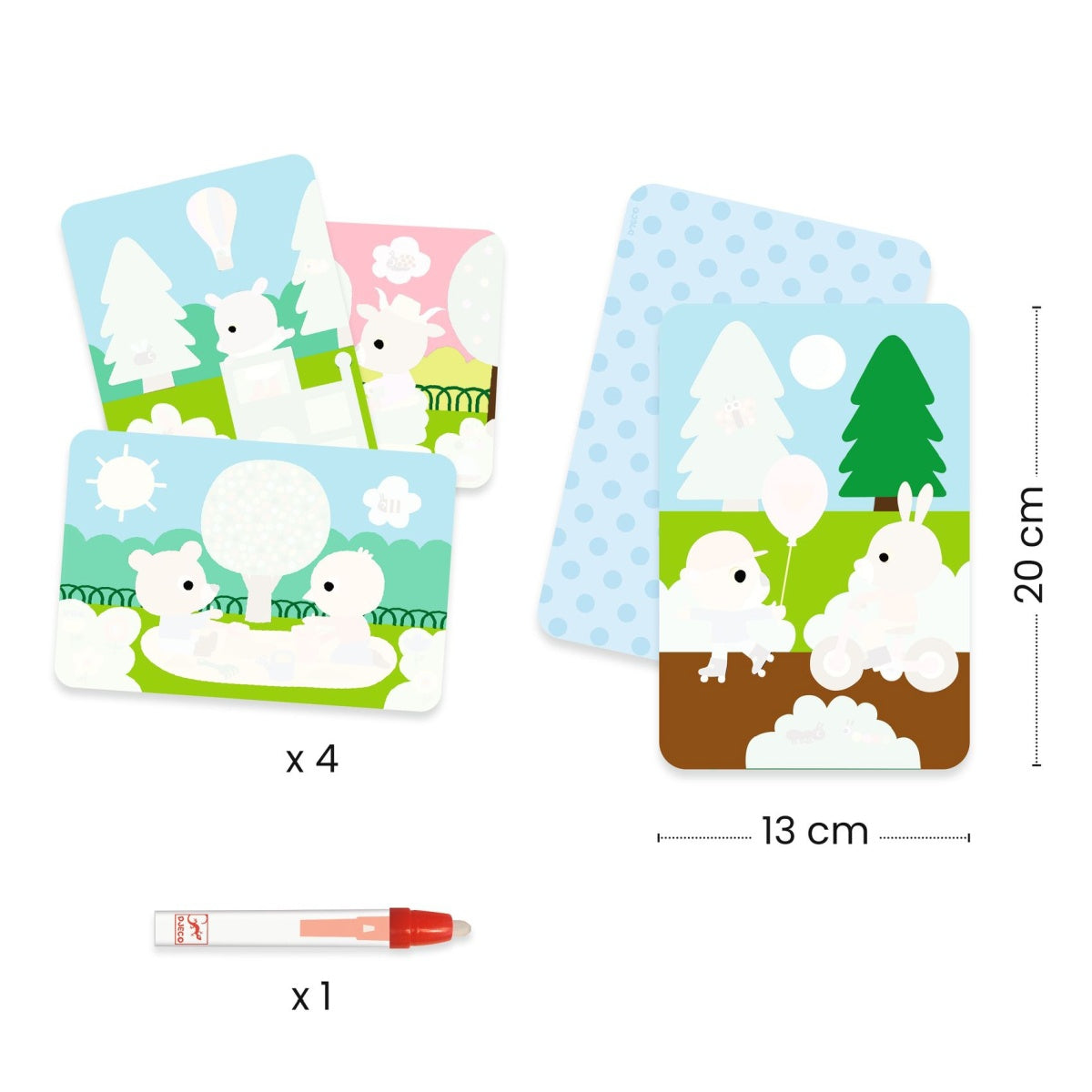 Mini Magic Colouring - On the park