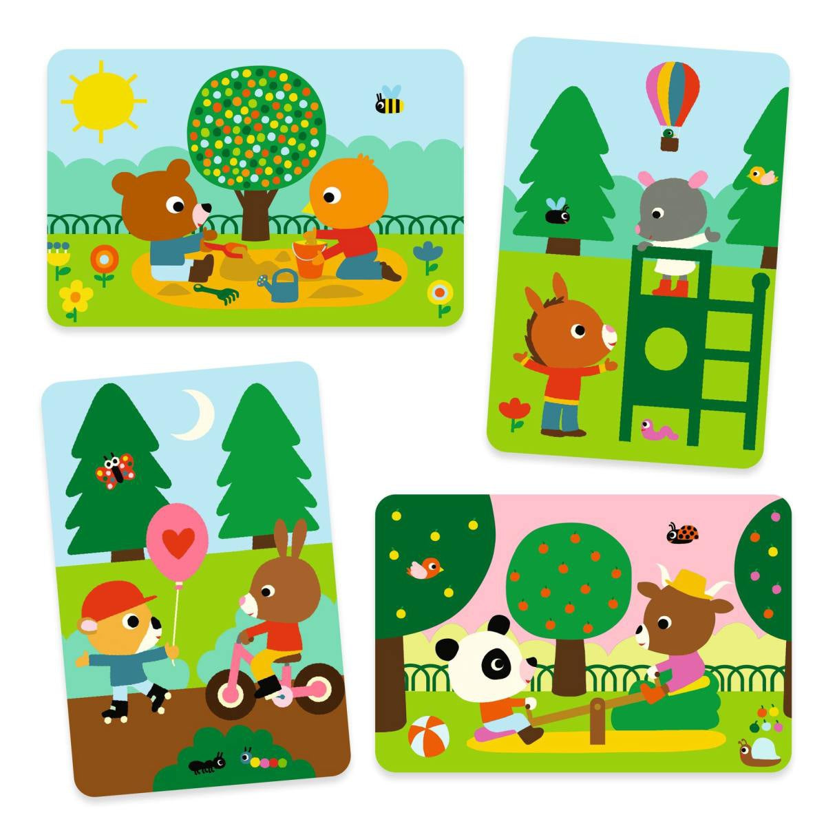 Mini Magic Colouring - On the park