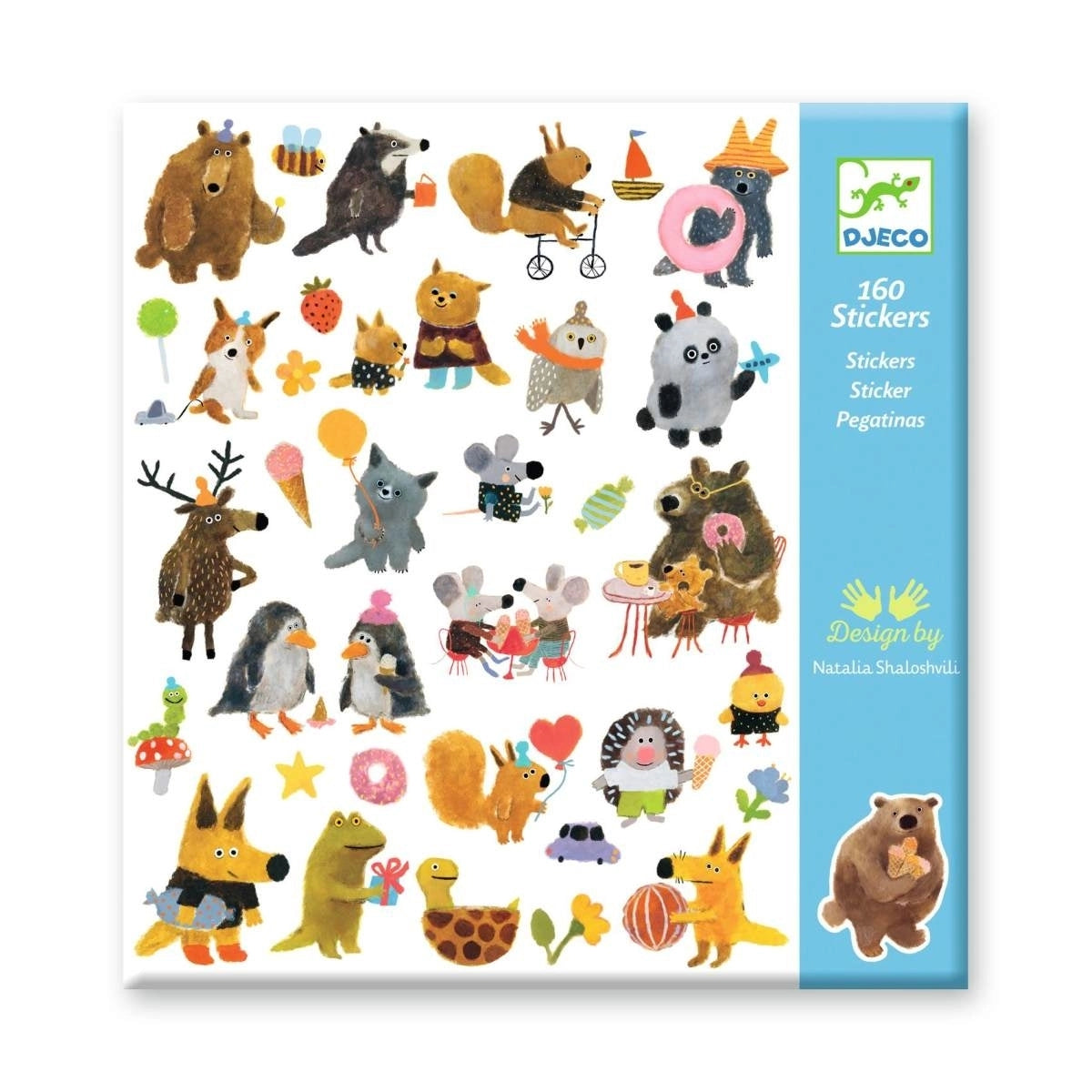 Cuddly friends Sticker