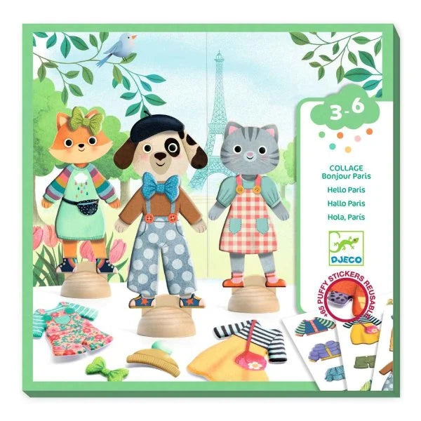 Crafts 3-6: Bonjour Paris