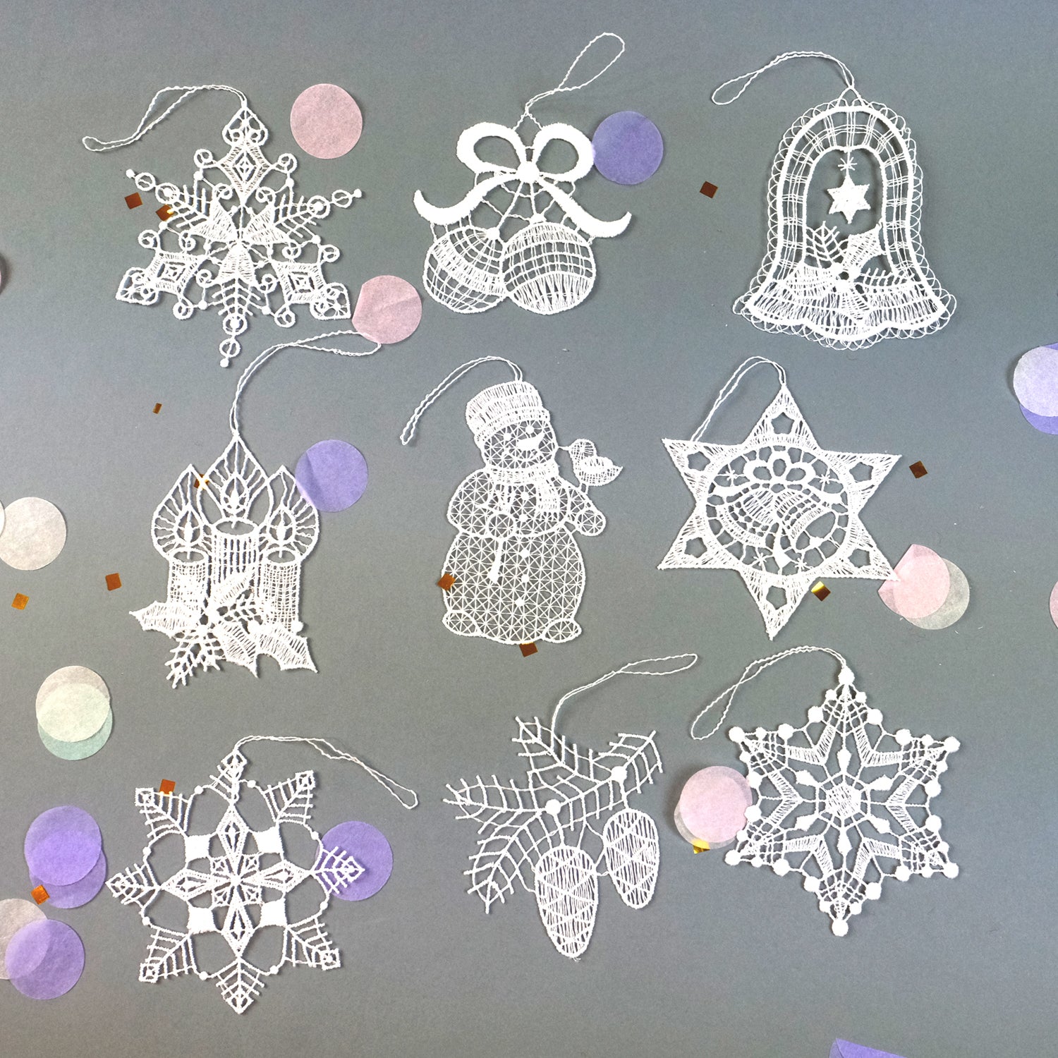 Lace Ornament (Available in 9 styles)