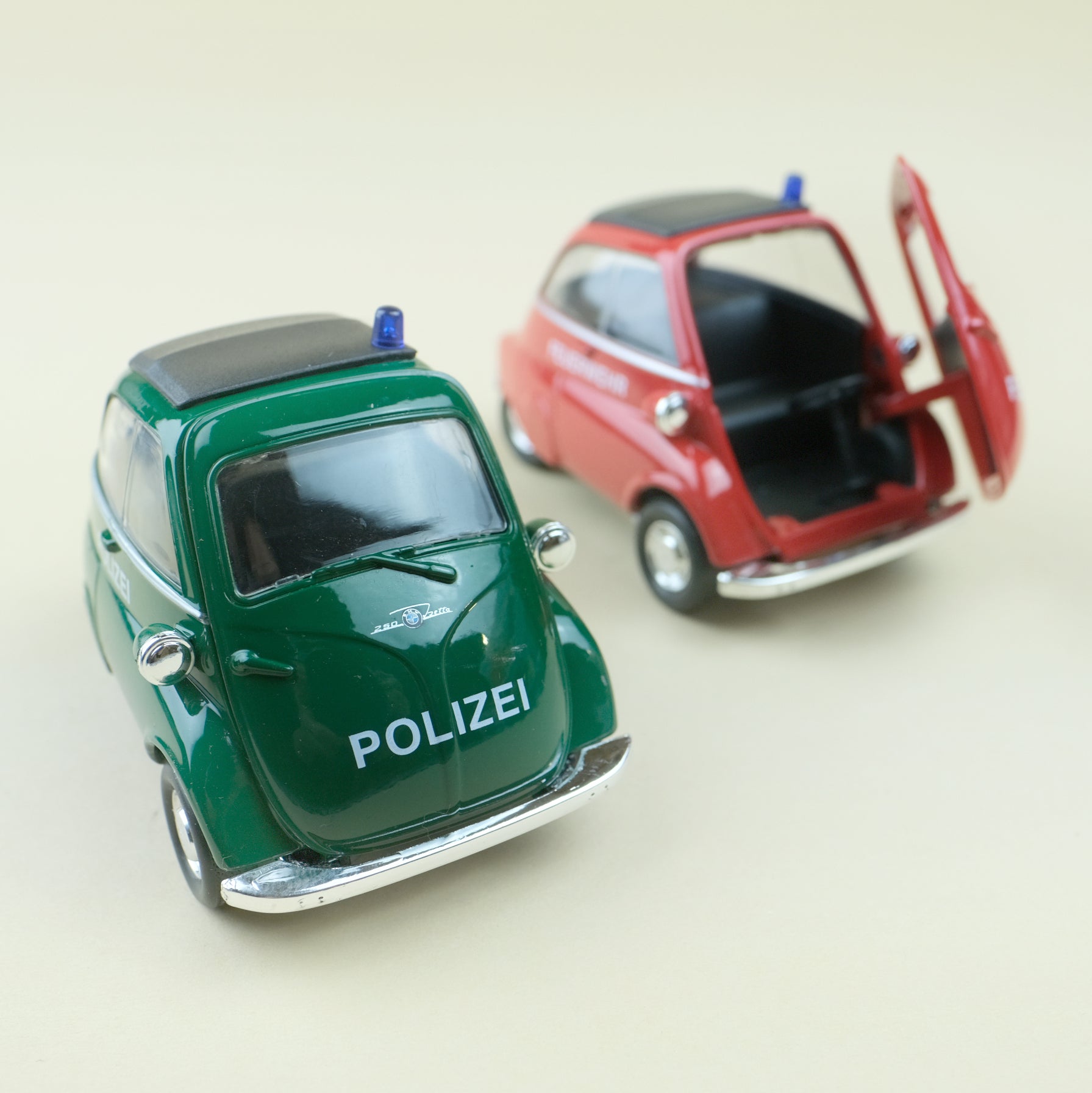 BMW Isetta Police car and Fire brigade