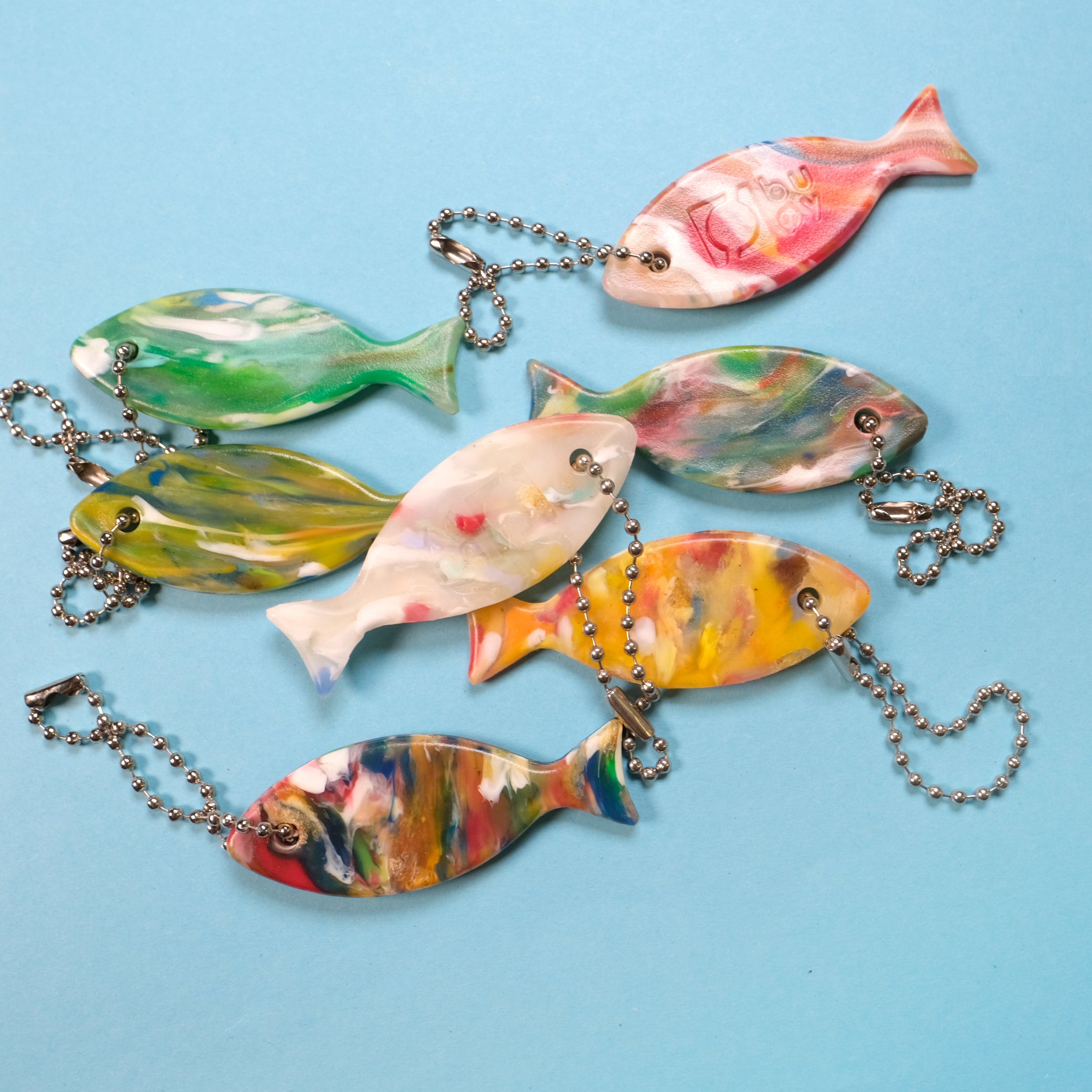 Ocean Recycled Plastic Keychain