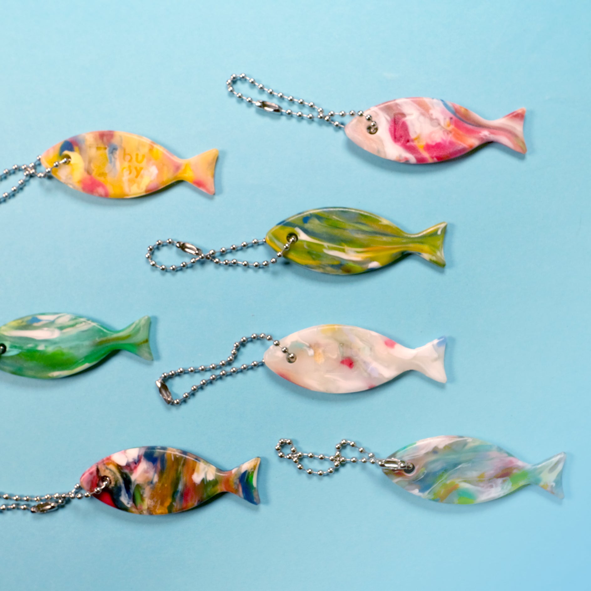 Ocean Recycled Plastic Keychain