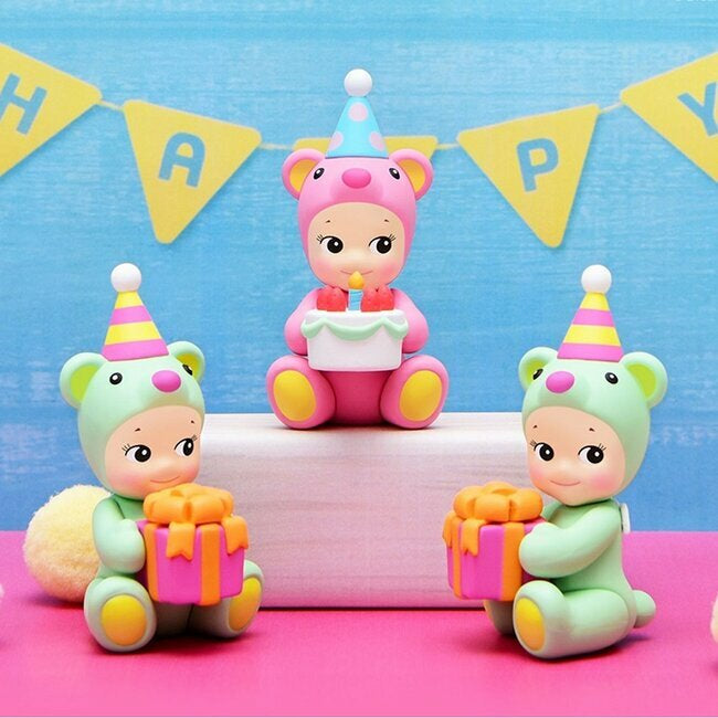 Sonny Angel Serie Birthday Gift Bear(Blindbox)