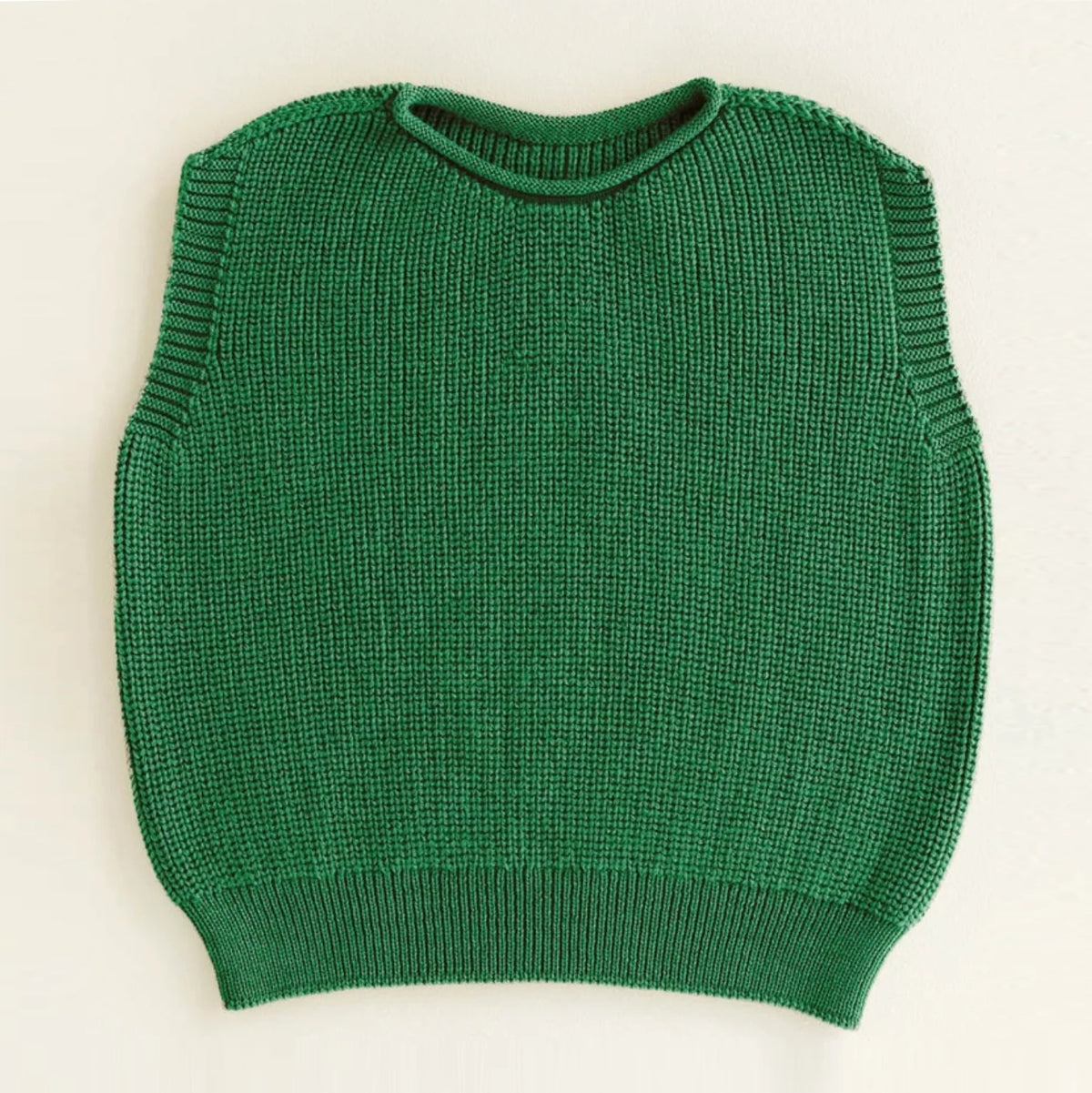 KIDS Harvey Merino Vest - Grass