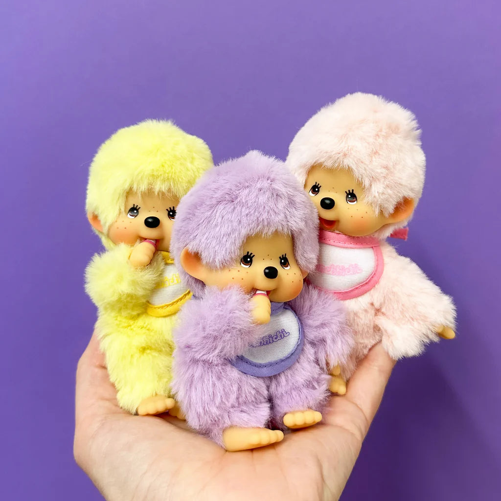 Colored Monchhichi 15 cm (Available in 3 colors)