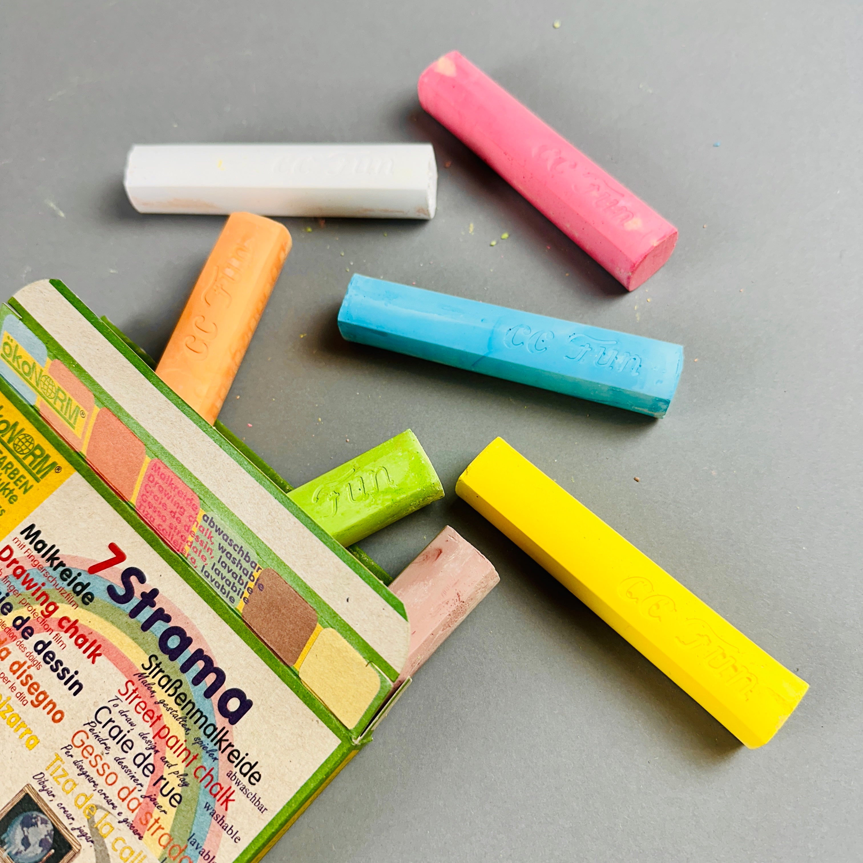 Drawing chalk - 7 colors