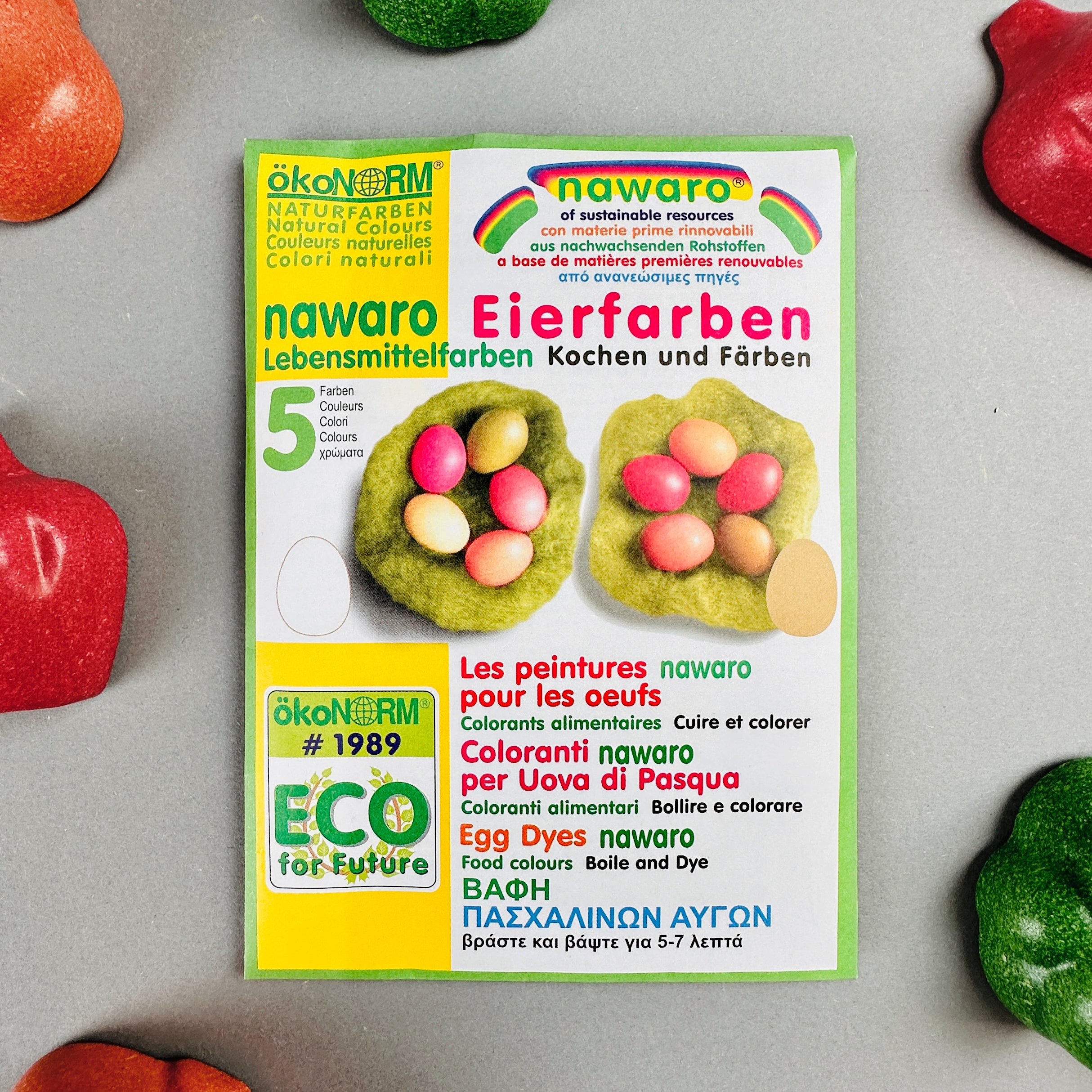 Natural egg dye nawaro - NATURAL food colors