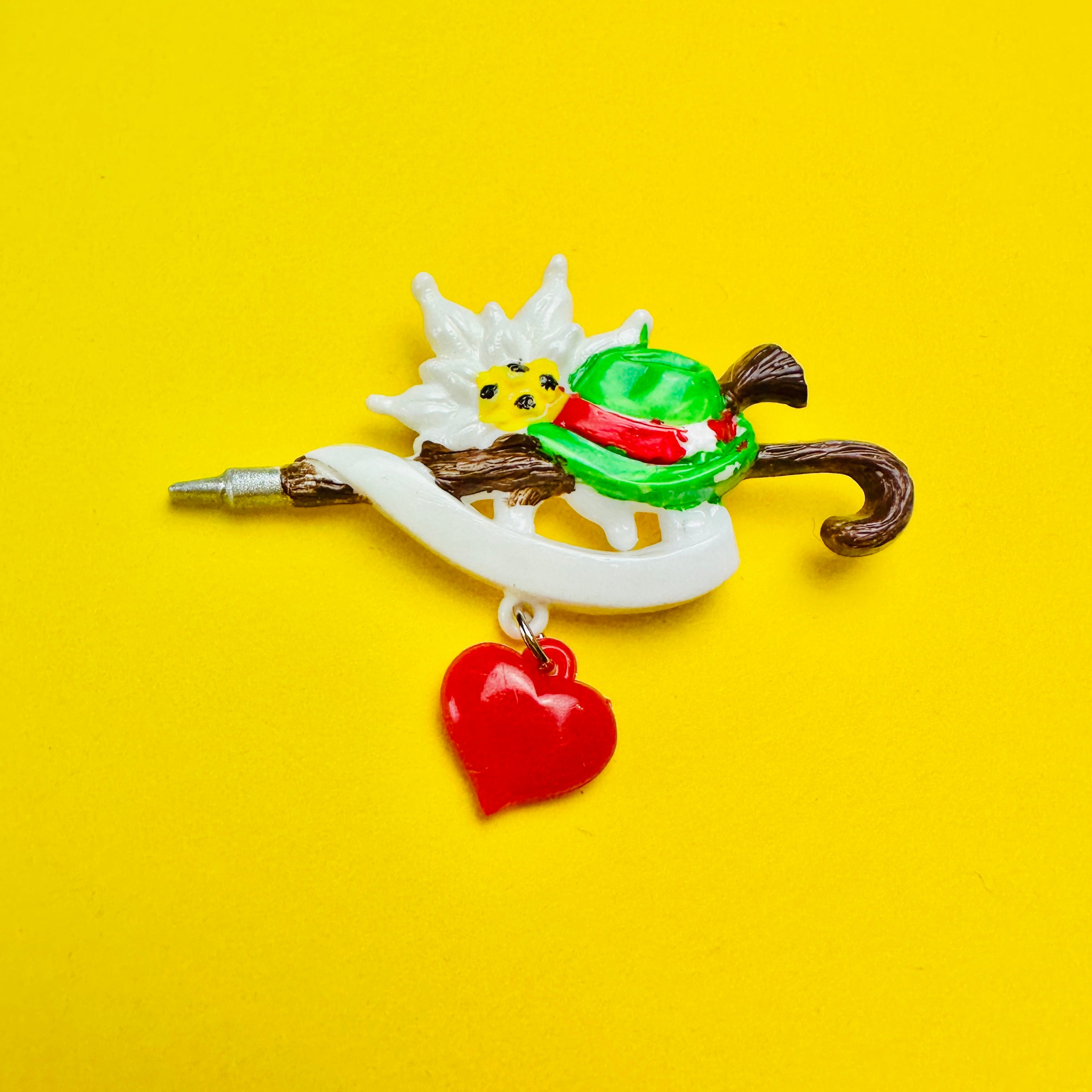 Vintage hand-paint pin (Available in 9 styles)