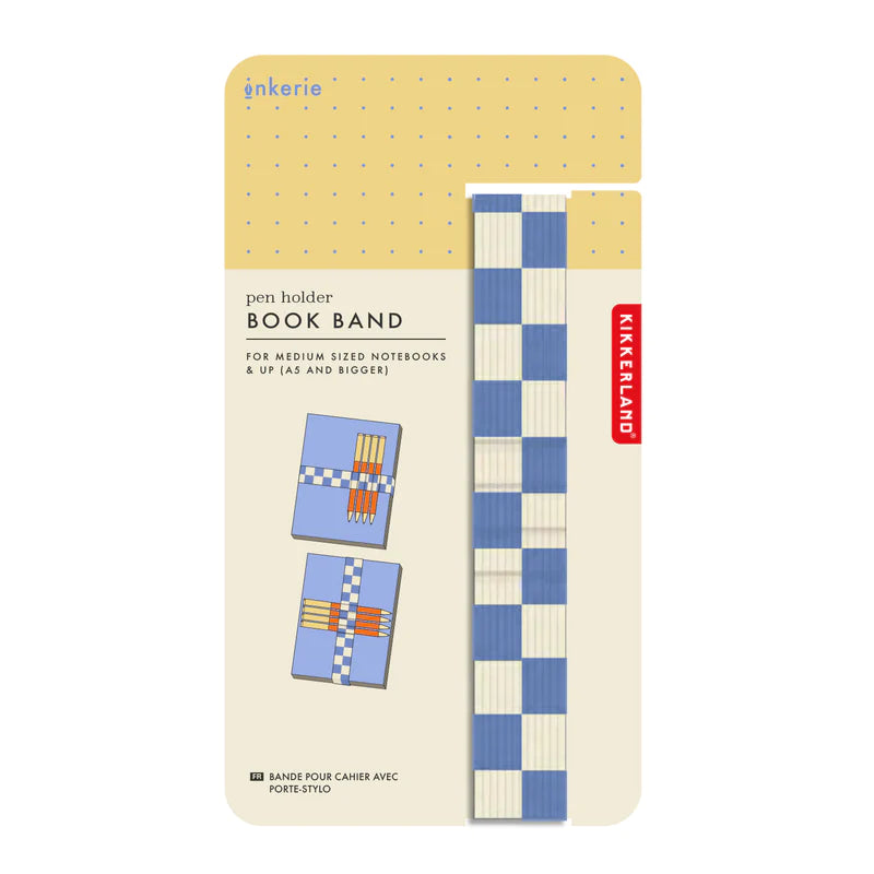 BLUE PEN HOLDER BOOK BAND