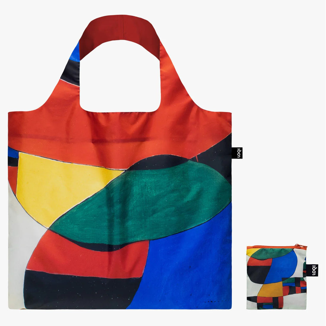 JOAN MIRO Woman Bird and Star Recycled Bag