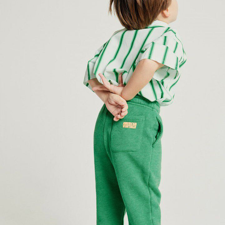 Kid's joggers Doven - GREEN GRASS