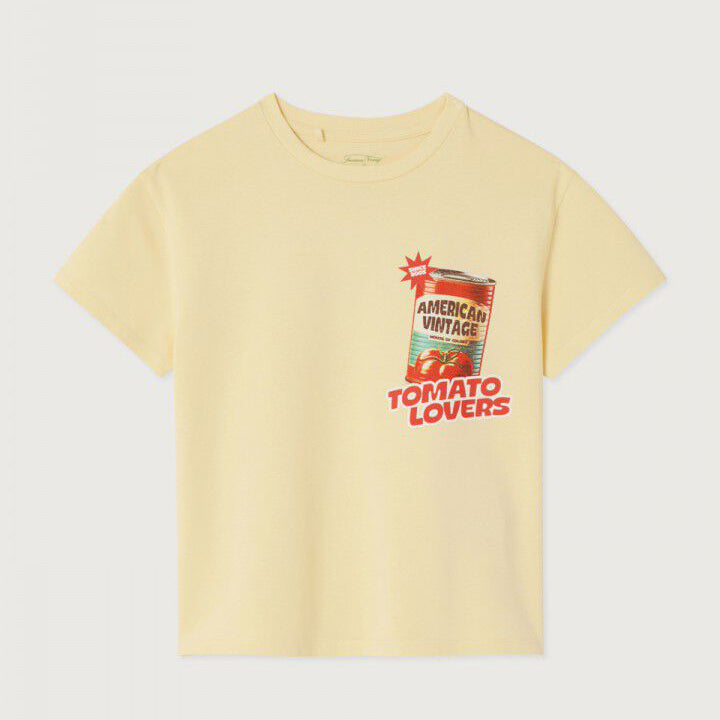 Kinder T-Shirt Fizvalley - CUSTARD VINTAGE