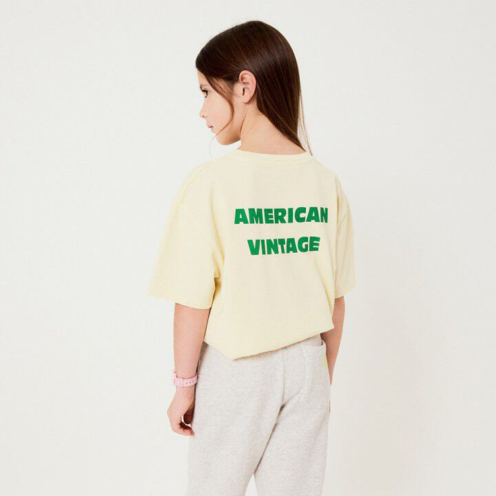 Kinder T-Shirt Fizvalley - CUSTARD VINTAGE