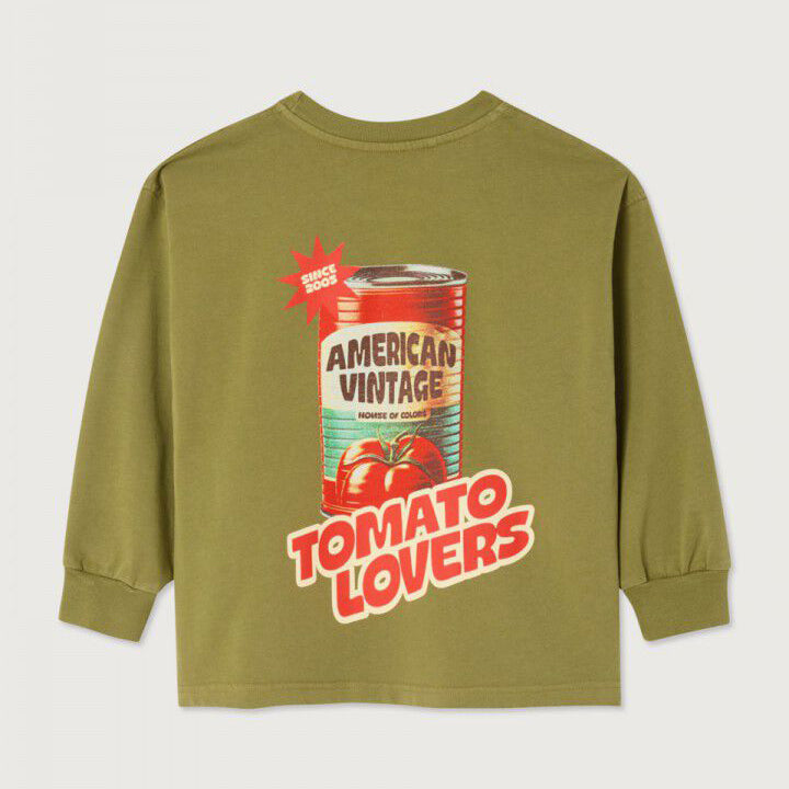 KID'S T-SHIRT FIZVALLEY - VINTAGE PROVENCAL HERBS