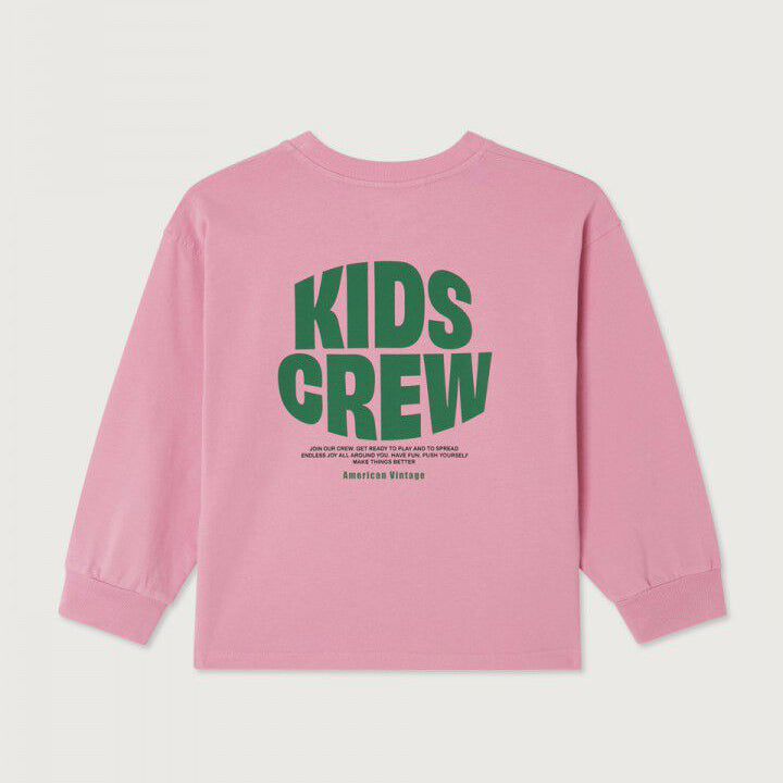 KID'S T-SHIRT FIZVALLEY - VINTAGE COTTON CANDY