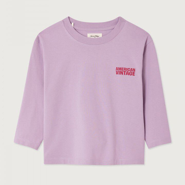 Kids' T-shirt Gixy - LILAS PASTEL