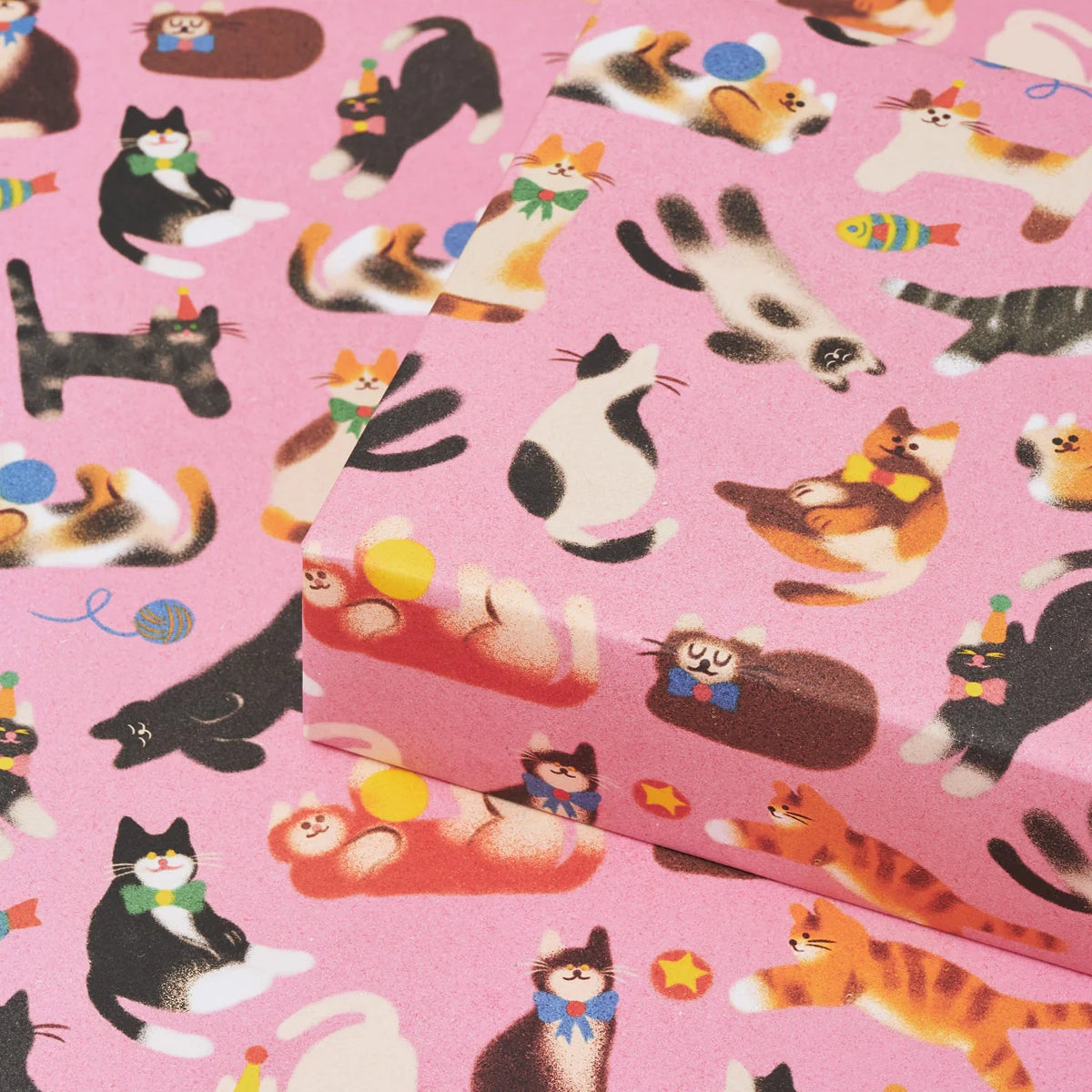 Geschenkpapier Katze & Hund Set (2 Stück)