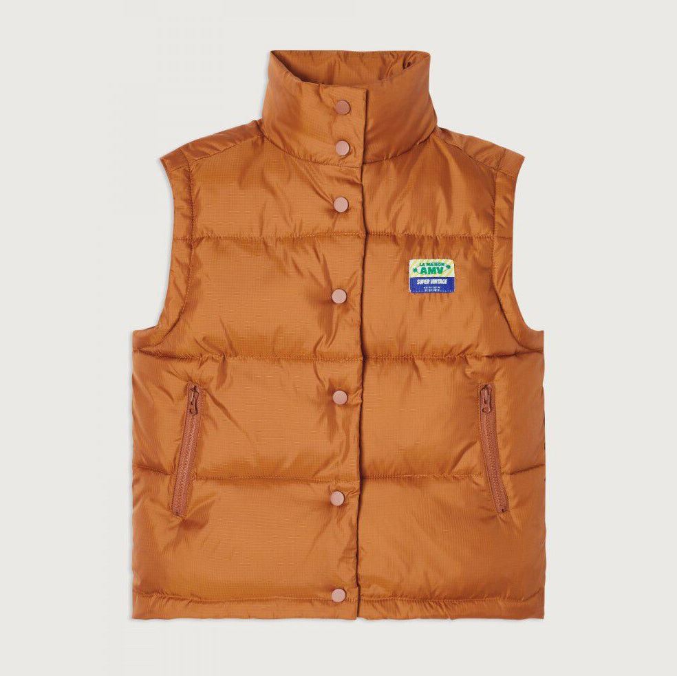 PADDED JACKET ZIDIBAY - GINGERBREAD