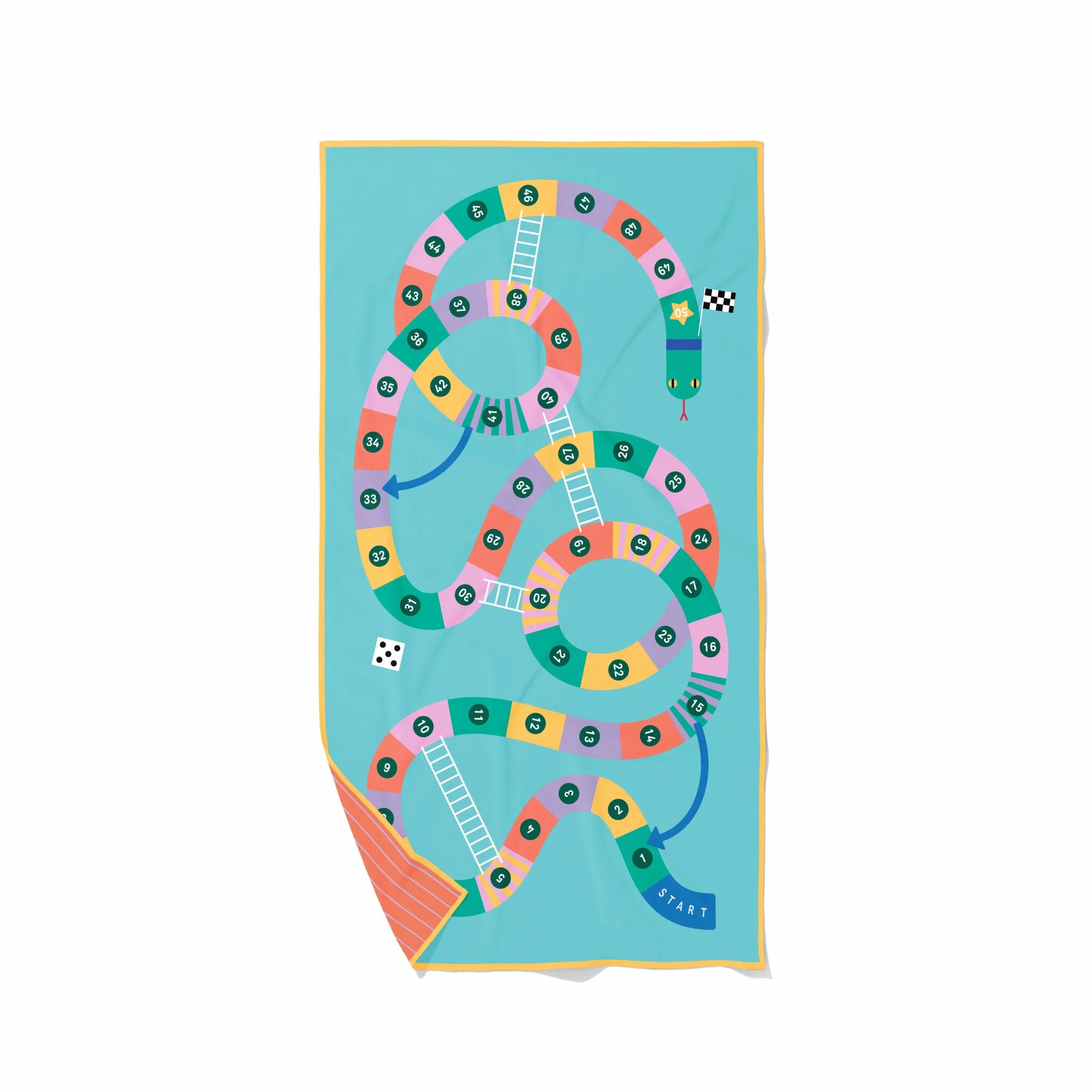 Play Towel: Snakes & ladders