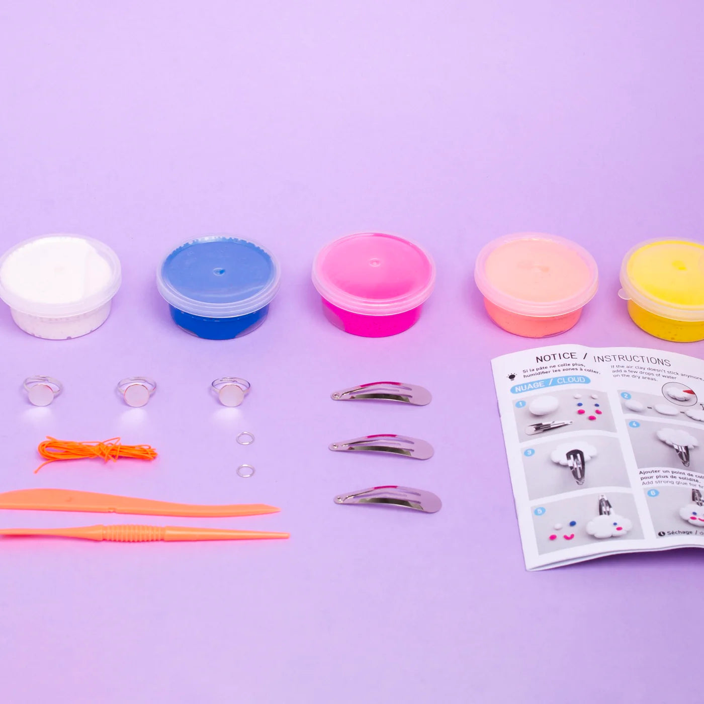 Magic modeling clay - Accessory kit
