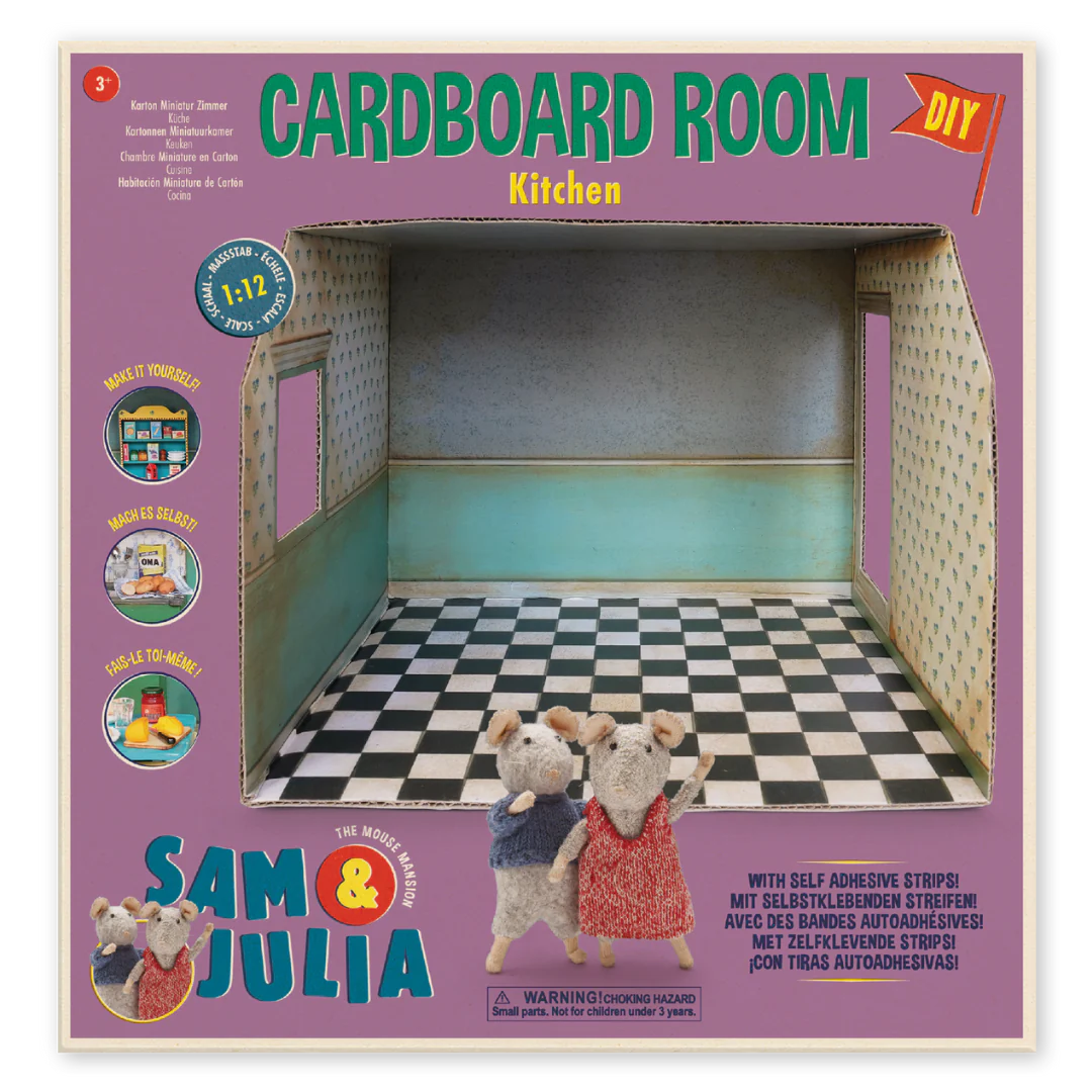 CARDBOARD ROOM KITCHEN