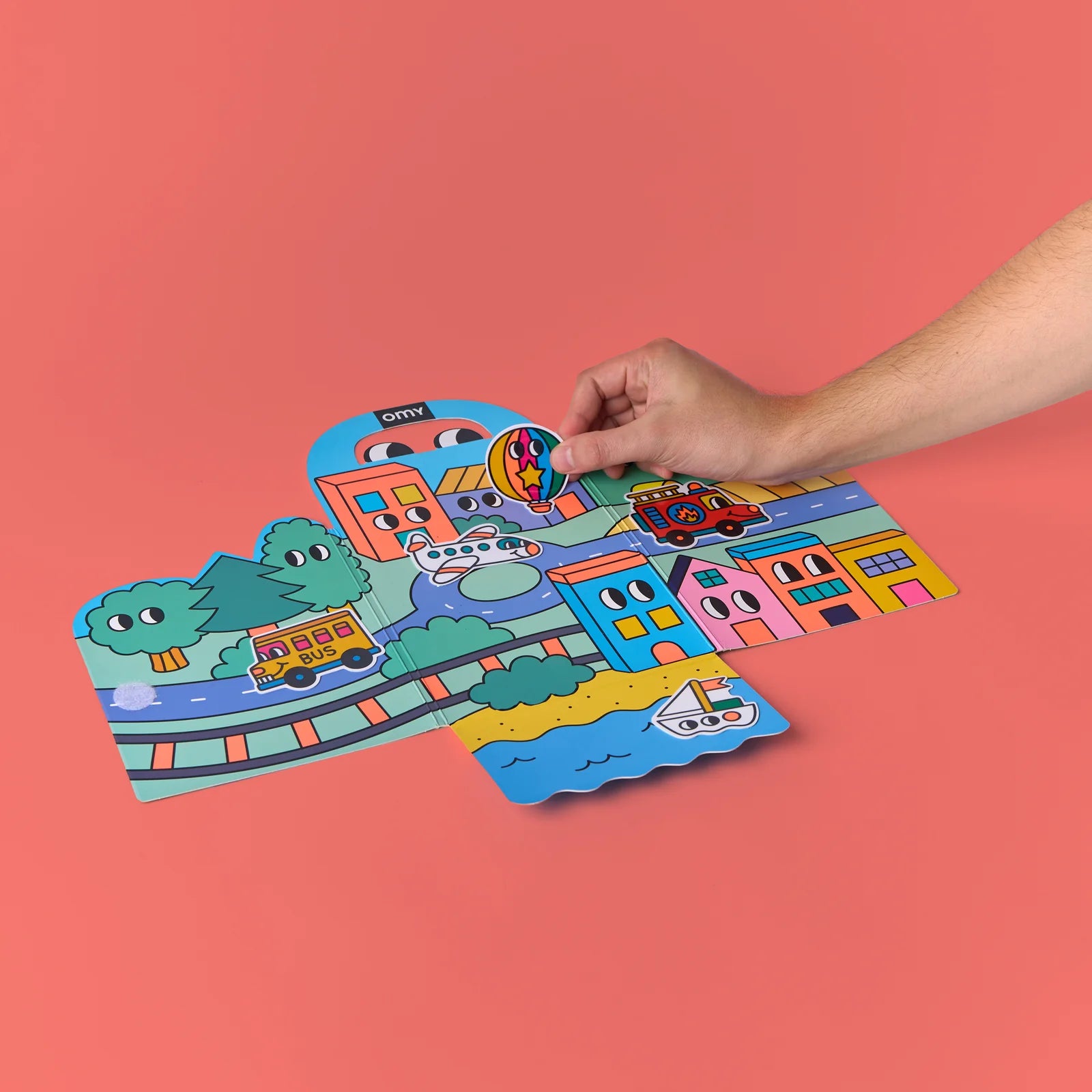 Montessori Stickers Kit - Vroom Vroom