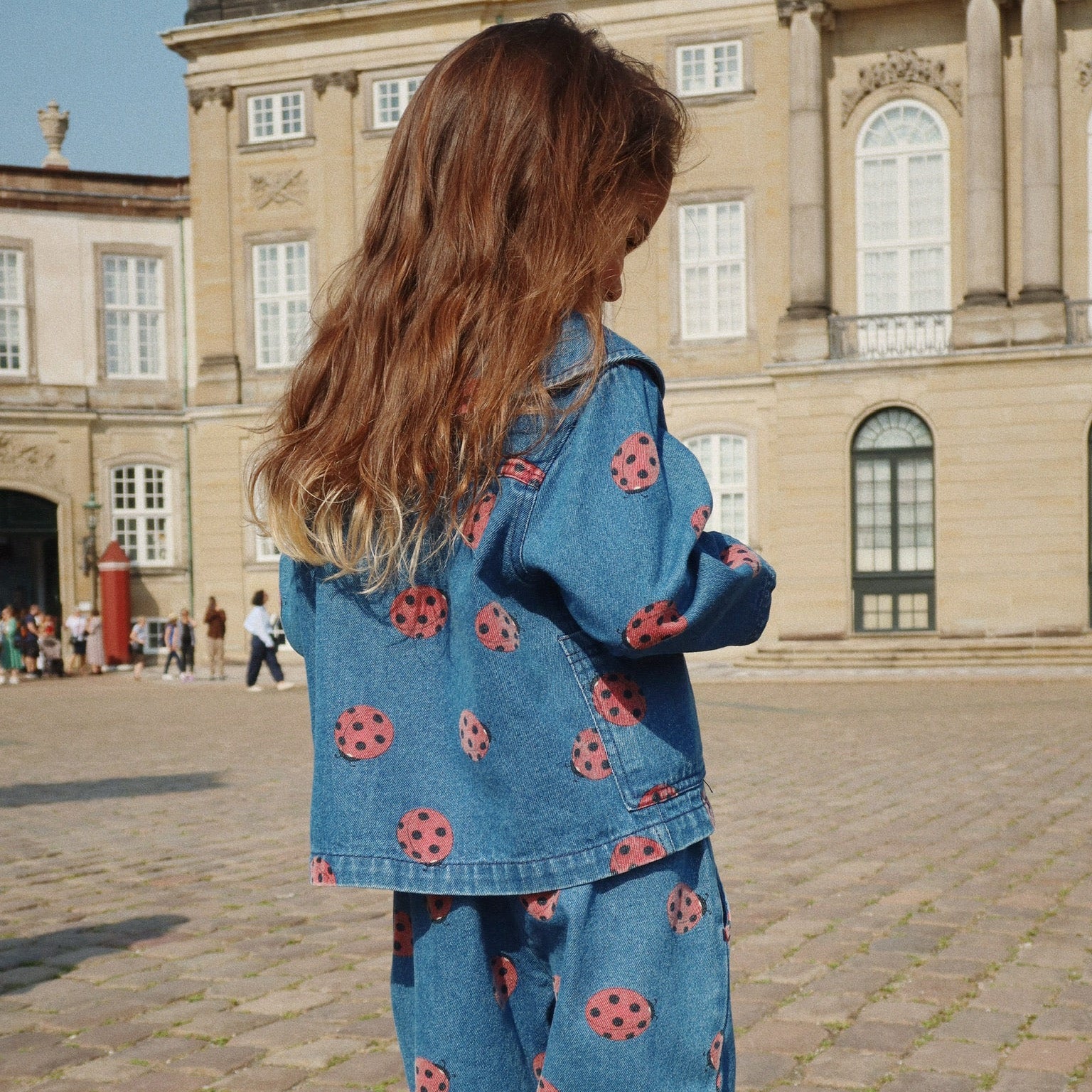 MAGOT DENIM SHIRT - LADYBUG