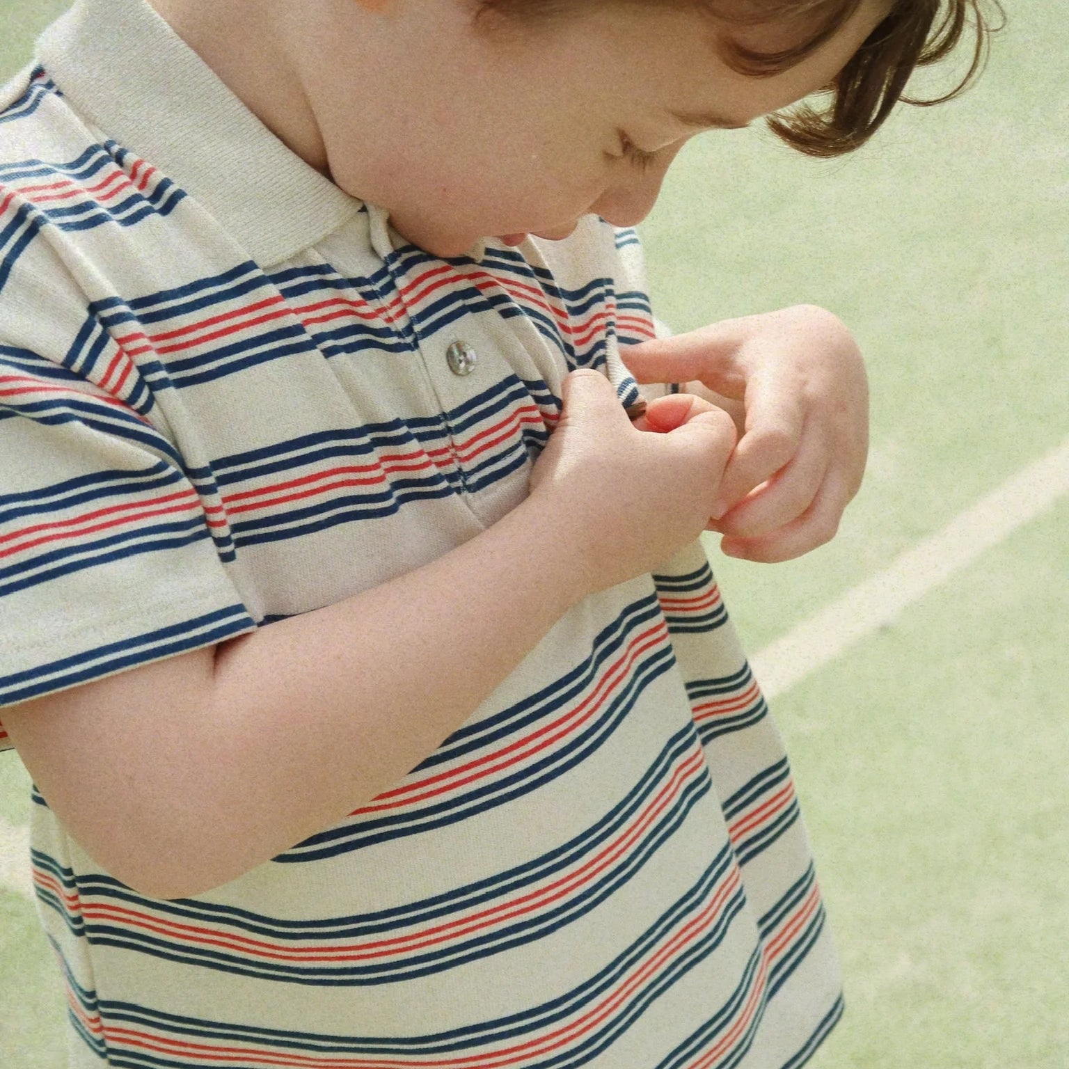 SPOTTY SHORT SLEEVE POLO