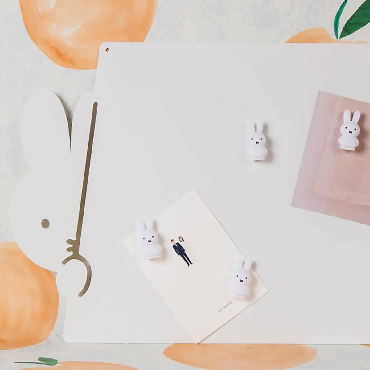 White Miffy Magnet (Set of 4)
