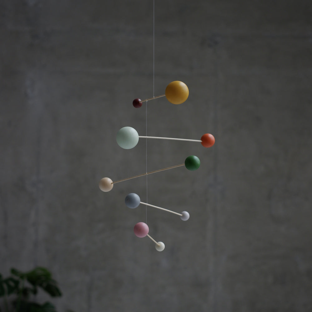 Monika Color hanging kinetic mobile