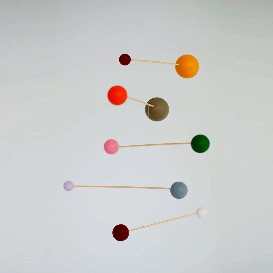 Monika Color hanging kinetic mobile
