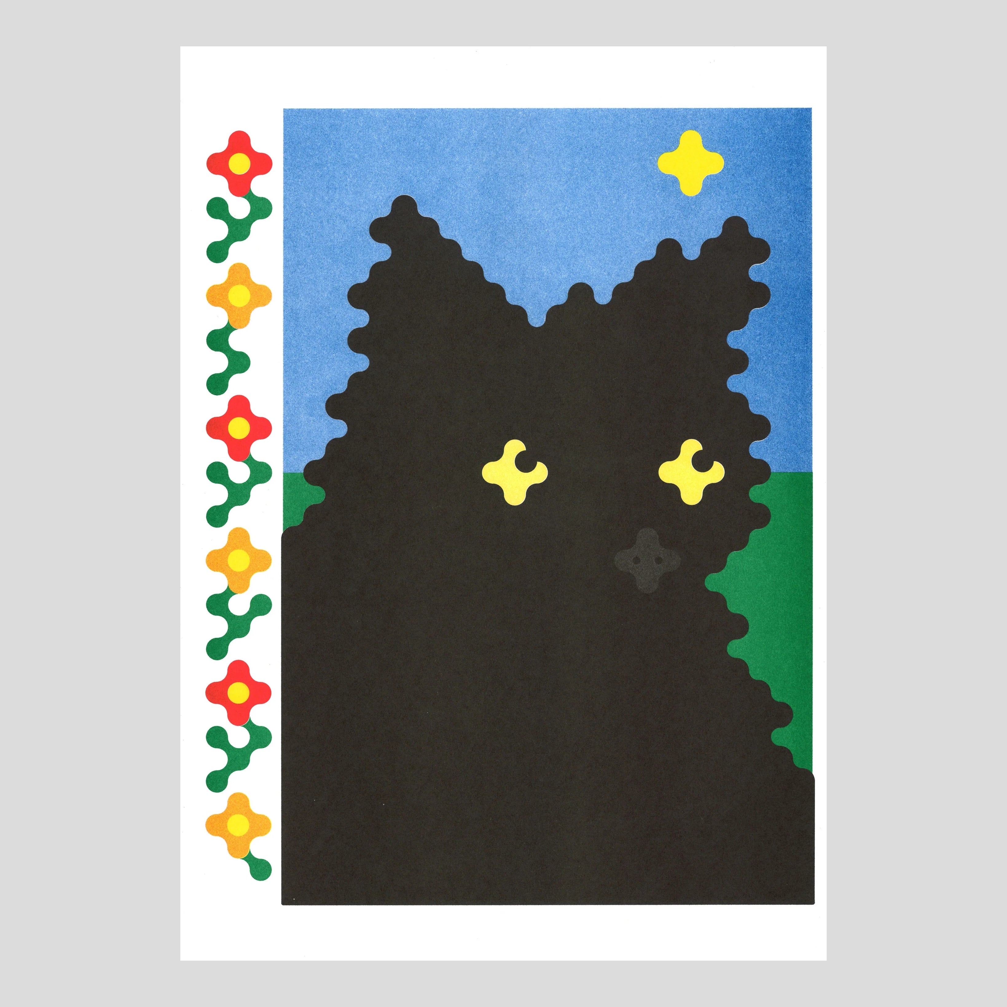 Poster Joe O'Donnell - Black Cat (A3)