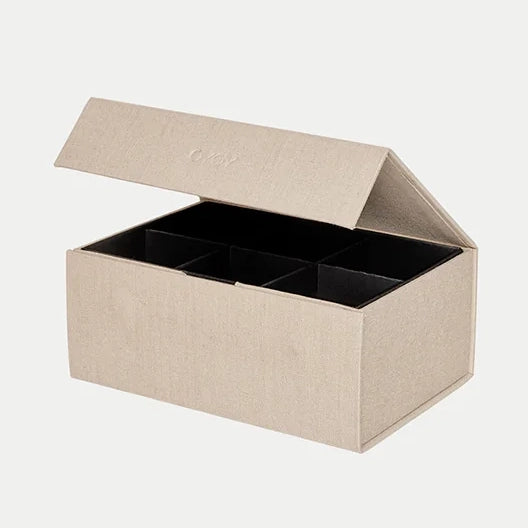 Hako Jewelry Storage Box - Clay Melange